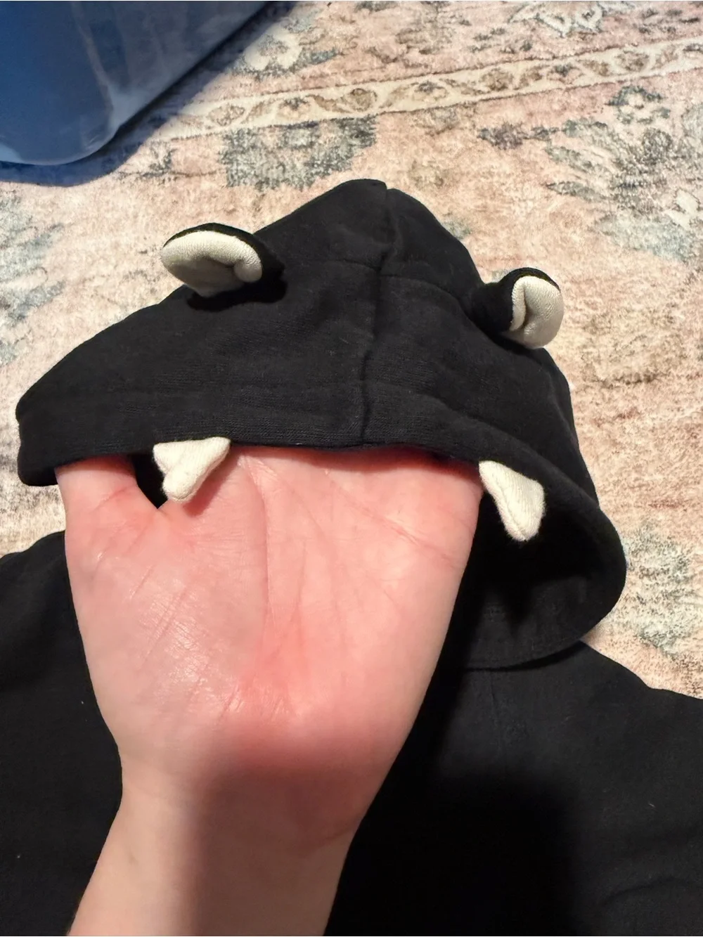 Old Navy black hooded